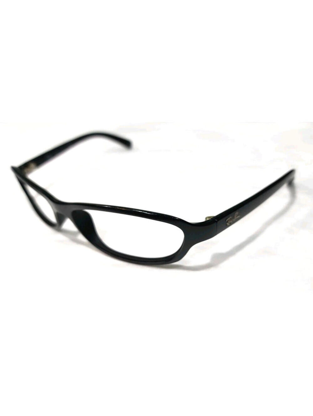Ray Ban RB4076 601-S Broken Wide Arms Wrap Black Sunglasses Frame